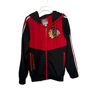 Chicago Blackhawks NHL Zip-Up Small NWT